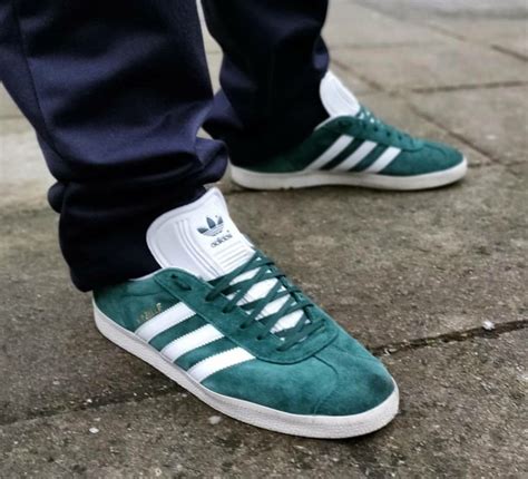 adidas gazelle on feet
